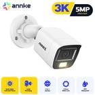 Annke 5mp Video Cctv Security Camera Outdoor Color Night Vision Audio Recording
