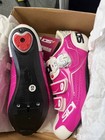 Sidi Alba Women s Road Cycling Bicycle Shoes Fuchsia white Size 40 5 Eu