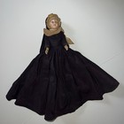 Vintage Nun Doll Blink Or Sleep Eyes With Long Dark Dress Religious Doll C  1950