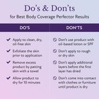 Body Coverage Perfector     Waterproof Leg   Body Makeup - Tattoo Cover Up Makeup