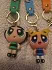 Powerpuff Girls  3d Rubber Keychain Keyring  Unbranded