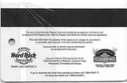 Seminole Hard Rock Casinos Florida - 1st Issue Slot Card  blank 