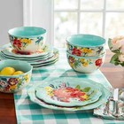 The Pioneer Woman   Sweet Romance Blossoms   Dinnerware Set   12 Pieces   Nib