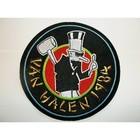 Van Halen 1984 Album Rock   Roll embroidered Patch 4 1 2  Round iron Or Sew On