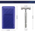 Stainless Steel Heavy Duty Double Edge Safety Razor For Men   Shaving Blades