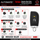 Automate 7616a 1-way 1-button Remote Transmitter For Viper 7616v