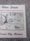 1930s 1940s Crampton Farley Mfg Co Kansas City Mo Ink Blotter Ephemera