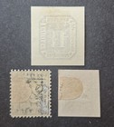 Vintage Germany- Hamburg  Postage Stamp Lot  3  Mint Hinged  og And Used