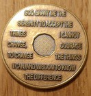 27 Year Alcoholics Anonymous Aa Bronze Medallion Coin Sobriety Chip Twenty Seven