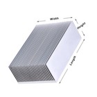 Large Aluminium Heatsink - High Power Led electronics amplifier audio Projects