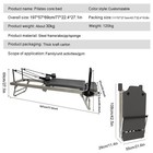 Pilates Reformer Foldable Reformer Pilates Machine Home Gym  Equipment