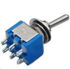 Toggle Switches 5 Pcs 3 Position Mini Mts-203 6-pin Dpdt On-off-on 6a 125vac
