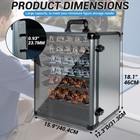 Miniatures Storage Case Miniatures Transport Case Aluminum Alloy Frame With