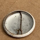 Turtle On Rollerskates Vintage Pinback Button Pin Round Circle Small