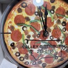 Extremely Rare Vintage Nos Original Jumbo Dial Pizza Clock Thermometer Taylor