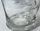 Vintage Schlitz Beer Glass Pitcher  the Beer That Made Milwaukee Famous 