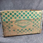 Daitch Dairy 1970s  N y City Wooden Crate Vintage Milk Crate Bottle  Advertising