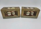 Yankee Candle Christmas Votive Candle Holders Vintage Ceramic Holiday Decor Nib