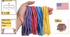 Essential 120 Large Assorted Rubber Bands - Perfect For Home And Office Tasks