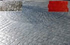 London Cobble Stone Rigid Imprint Texture Decorative Concrete Cement Stamp Mat