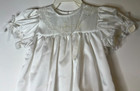 Vintage Something Pretty Baby Christening Baptismal Dress Gown Size 9m Hat Lace