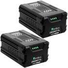 2 Pack 5 0ah Lithium-ion Battery For Greenworks 60v Max Lb60a00 Lb60a02 Lb60a03
