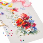 Magic Needle Counted Cross-stitch Kit Poppies And Daisies 100-061