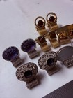 Collection Lot Amazing Variety Vintage   Modern Mesh Wrap Around Cufflinks - V7
