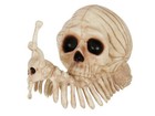 Snail Skeleton Halloween Decor Prop Resin Skull Garden Statue Figurine Gothic