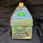 John Deere Metal Lunch Box With Handle   Latches  Licensed Collectible