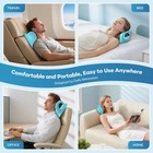 Massager New Neck Relaxer Portable Shiatsu Massage Pillow Cervical Oy