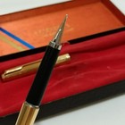 Vintage Parker 180 Imperial Gold Plated Fountain Pen Nib Preowned Mint Original