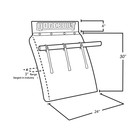 30  Heavy Duty 430 Stainless Hogebuilt Quarter Fenders Pair W hardware Hb130 New