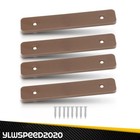 New Brown Composite Decking Boards End Cap Set  4 Pcs In One Package  5 5   