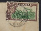 1941 Jamaica Kgvi Cover With Christmas Seal - Kingston To Mobile  Al