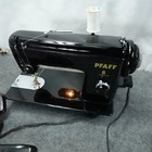Pfaff 6 Sewing Machine All Metal Tested Works Pedal Accessories Vintage Germany