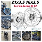 Fat Spoke Wheels Rims For Harley Touring Road King Electra Glide Classic 84-07