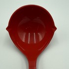 Vintage Ekco Red Plastic Soup Ladle Usa Made Mid Century Kitchen Utensil