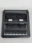 Vintage   Web Belt Buckle   Black   Brass   Military    Usa   04