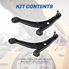 Front Control Arm Kit Compatible With 2001-2006 Acura Mdx  2003-2008 Honda Pilot