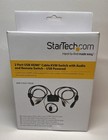 Startech 2 Port Usb Hdmi Cable Kvm Switch With Audio   Remote Switch Usb Powered