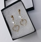 Phantom Of The Opera Earrings W stage Used Beads From Chandelier Unique