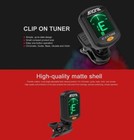 Lcd Clip-on Chromatic Electric Acoustic Guitar Bass Ukulele Banjo Violin Tuner