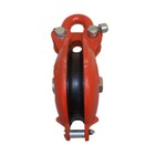 3 Ton Bail Snatch Block Hoist Rig-ging Shackle Wire Rope 4  Pulley