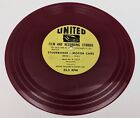 Rare 1955 Studebaker Radio Advertising Red Transparent Vinyl - 6 Spots   Jingles