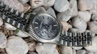 Vintage Rolex Datejust 16030 Tapestry Gray Dial Men s Automatic Watch 1987