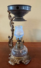 Antique 19th Century Brass Vapo Cresolene Vaporizer Medical Oil Lamp