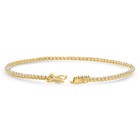 14k Yellow Gold 1ct Tw Natural Diamond Tennis Line Bracelet 7   ebay Live 