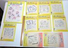 4 Lb Lot Vtg Embroidery Transfer Patterns Aunt Martha Workbasket Simplicity 