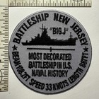 Battleship New Jersey    big J    Patch